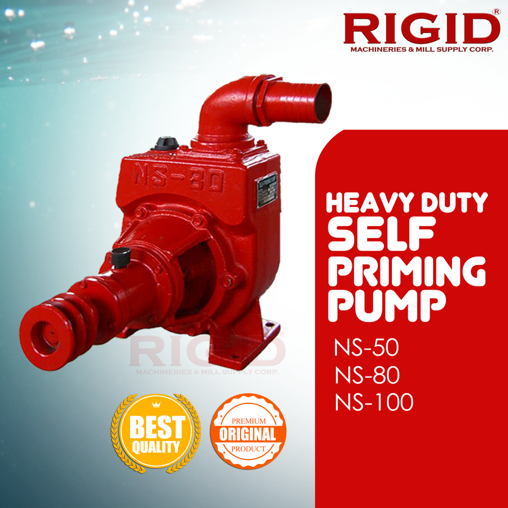 self priming pump working
